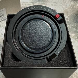 XPIMAGE Leica M Rangefinder Lens To Fujifilm G-Mount Digital Camera Body II