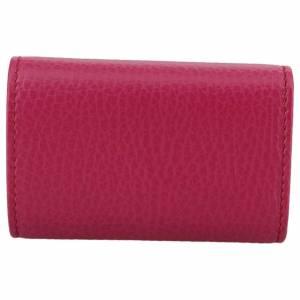 Swing Key Case Leather Pink 354499 am7524