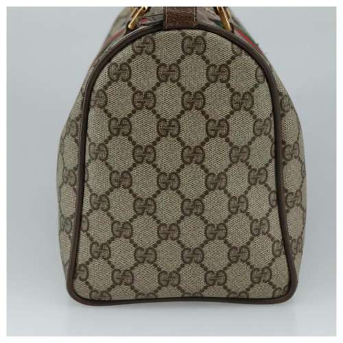 Supreme Web Sherry Line Boston Bag PVC Beige 58 02 007 106801