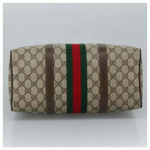 Supreme Web Sherry Line Boston Bag PVC Beige 58 02 007 106801