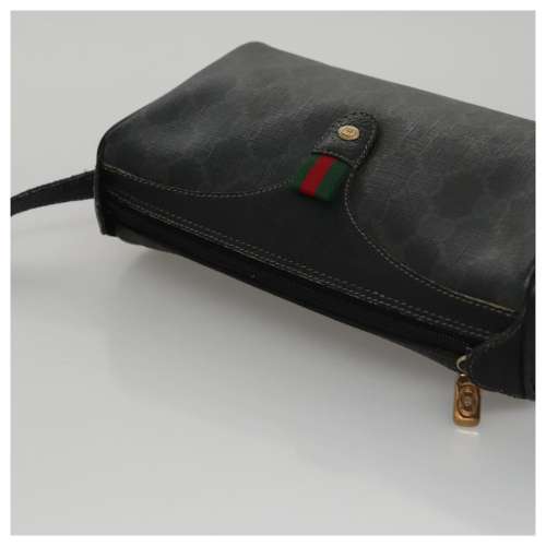 Supreme Web Sherry Line Shoulder Bag PVC Black 89 02 018 105804