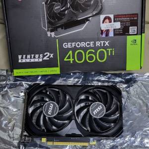 MSI RTX4060TI 雙風扇細卡