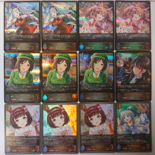 超豪華牌組✨77%閃卡✨ 賽馬娘 闇影詩章 shadowverse SVE