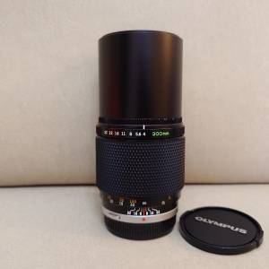 Olympus OM Zuiko 200mm f/4 新淨遠攝鏡頭 有內置遮光罩Hood 200 f4 適合生態攝影 ...