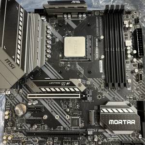 R5 5600x + Msi b550m mortar