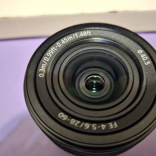 Sony 28-60mm f4-5.6 E-mount