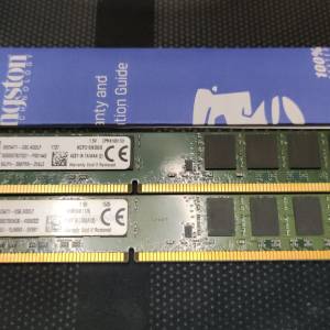Desktop Ram Kingston 8GBx2 DDR3 1600 共16GB