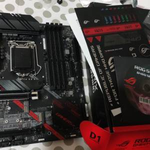 10、11代 ROG STRIX B460-G GAMING Micro-ATX主機版 ((正版Window10Pro)) Socket 1200