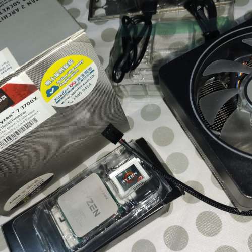 AMD Ryzen 7 3700X 3.6GHz 8 核心 16 線 盒裝 原裝扇