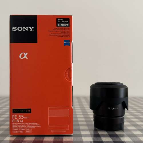 Sony Sonnar T* FE 55mm F1.8 ZA 55 f/1.8 SEL55F18Z