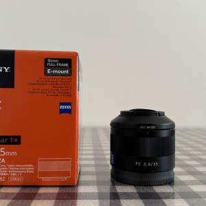 Sony Sonnar T* FE 35mm F2.8 ZA 35 f/2.8 SEL35F28Z Made in Japan