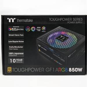 Thermaltake Toughpower GF1 ARGB 850W 金牌電源供應器