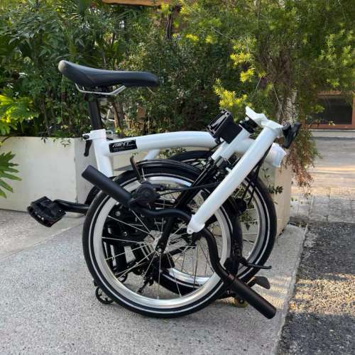 2025 國布 MINT A3 內3速 16吋鉻鉬鋼折叠車 送前後蛙燈叮叮