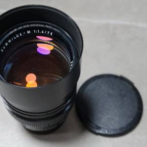 Leica Summilux -M 1:1.4 /75mm
