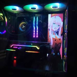 第 10 代 Intel® ™ i7  台式水冷電競RGB 電腦主機，高配16G 記憶體，4G獨立顯咭，...
