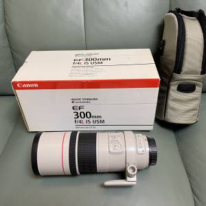 EF 300mm f/4L IS USM + Canon Extender EF 1.4x III