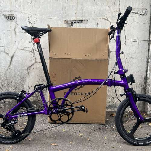 多種新顏色選擇 2025 ACEOFFIX 升級PRO版 5速 16吋349 鋁合金國布 鋁布 折叠車 送叮...