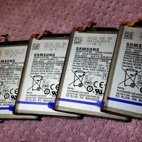 三星 Samsung 全新原裝電池 清貨處理 S8 S8+ S10 5G S20 S21 Ultra FE Note 8 9 10...