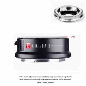 LAINA Double Adapter DKL And CANON EOS To Hasselblad XCD 組合接環