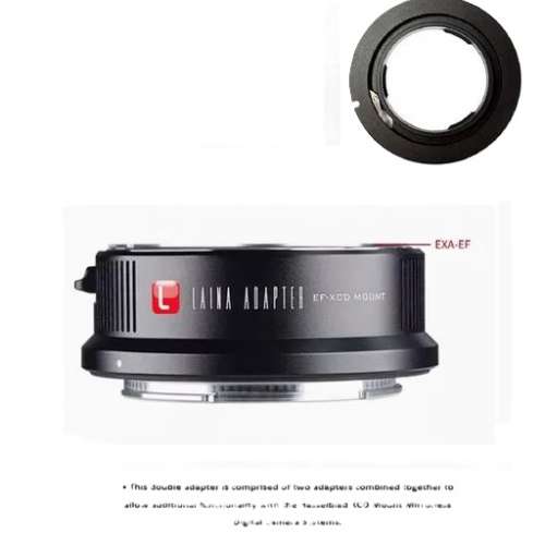 LAINA Double Adapter Exakta, Auto Topcon  And CANON EOS To Hasselblad XCD 組合...