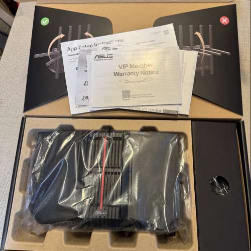 ASUS BE9700 RT-BE92U Router 三頻WiFi 7 二手 私人自讓