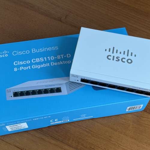 Cisco CBS110-8T-D switch 交換機