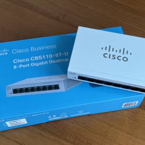 Cisco CBS110-8T-D switch 交換機