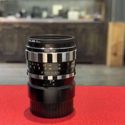 Steinheil 55mm f1.9 Auto-D-Quinon M42 L/M non-coupling modified