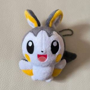 80%NEW Pokemon Pocket Monster Emolga 寵物小精靈 電飛鼠 匙扣 吊飾 公仔
