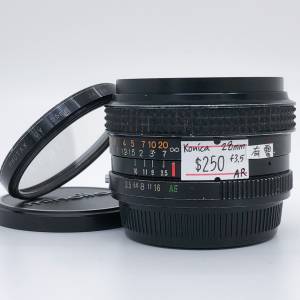 90% New Konica 28mm F3.5手動鏡頭, 深水埗門市可購買