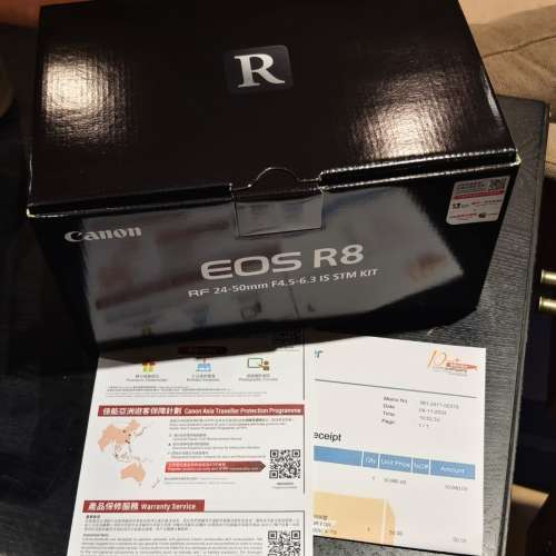 Canon R8 kit 24-50