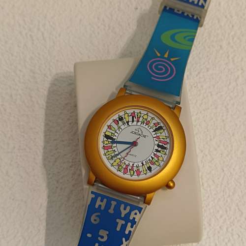 ⚡議價請移玉步⌚No Bargain #Vintage「 Jordache」 Stainless Steel Back, 35mm淨...