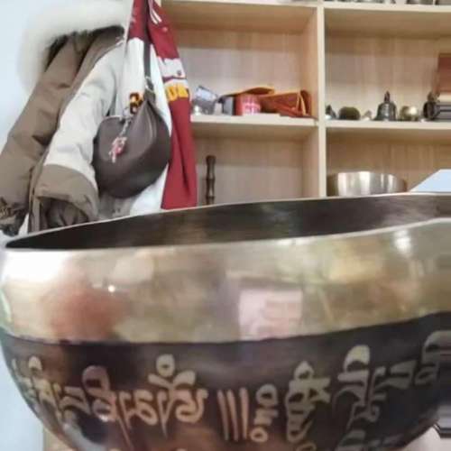 🆕💆‍♀️尼泊爾手工頌缽碗安神靜減壓共嗚聲音砵頌缽碗Tibetan Singing Bowl Soun...