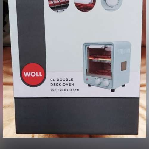 德國品牌 WOLL Green Color 9L Double Deck Oven 綠色版本 9公升雙層式焗爐
