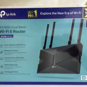 出售全新 tp link AX1800 Wi-Fi 6 Router