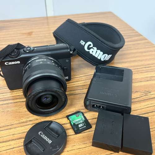 新淨❤️女仔用家❤️Canon M100 Canon EOS M100 Camera 佳能微單佳能便攜式相機 ...