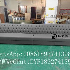深圳傢私工廠，各類餐廳傢私定制，弧形卡座，抽屜儲物卡位梳化訂造，半圓形卡位梳化...