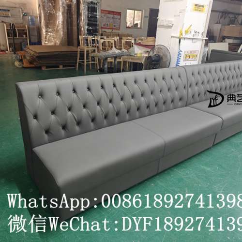 深圳傢私工廠，各類餐廳傢私定制，弧形卡座，抽屜儲物卡位梳化訂造，半圓形卡位梳化...