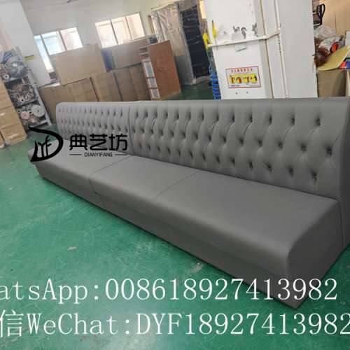 深圳傢私工廠，各類餐廳傢私定制，弧形卡座，抽屜儲物卡位梳化訂造，半圓形卡位梳化...