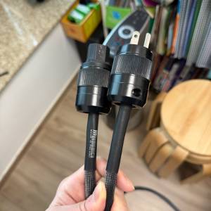 Audiomica VOLCANO Transparent 1.5M US頭 電源線