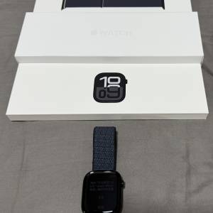 Apple Watch - Series 10 - 46mm Jet Black (港行全套99.9%New)