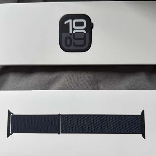 Apple Watch - Series 10 - 46mm Jet Black (港行全套99.9%New)