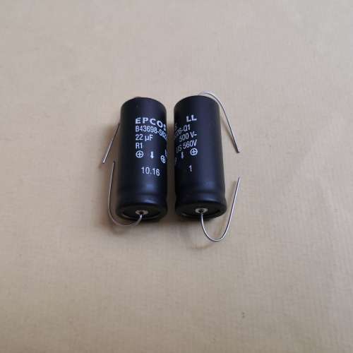 西門子EPCOS 22UF 500V 長壽電容一對