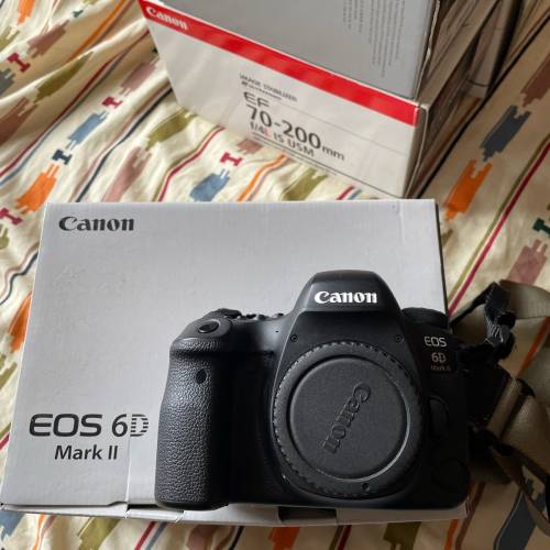 CANON EOS 6D mark ll+三鏡一閃燈