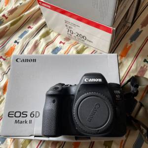 CANON EOS 6D mark ll+三鏡一閃燈
