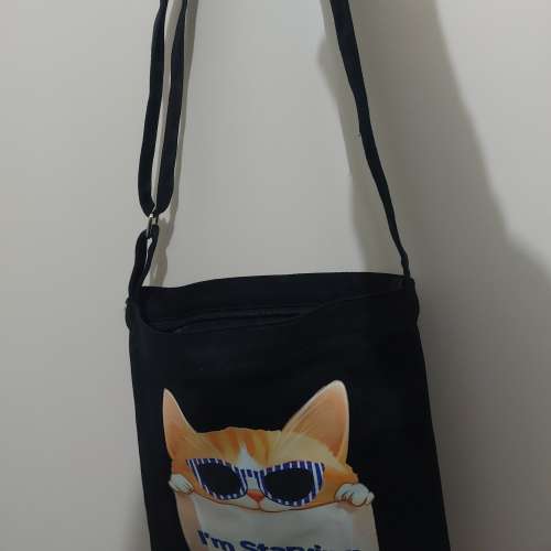 創意貓 多款 多用途布袋 單肩斜孭 Bag