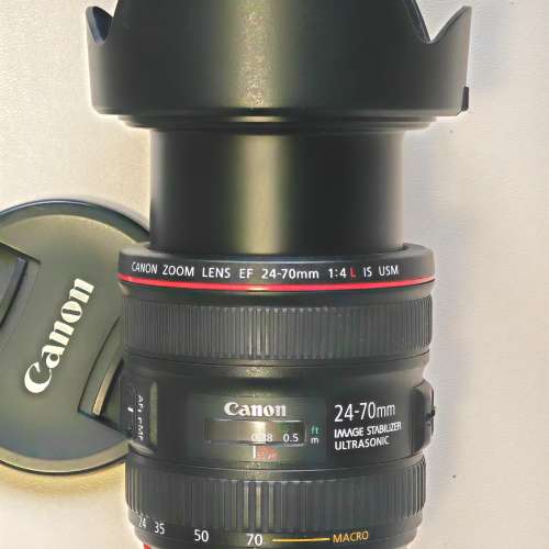 Pare-soleil Pour Canon EF 17-40mm F/4.0 L USM Objectif Noir