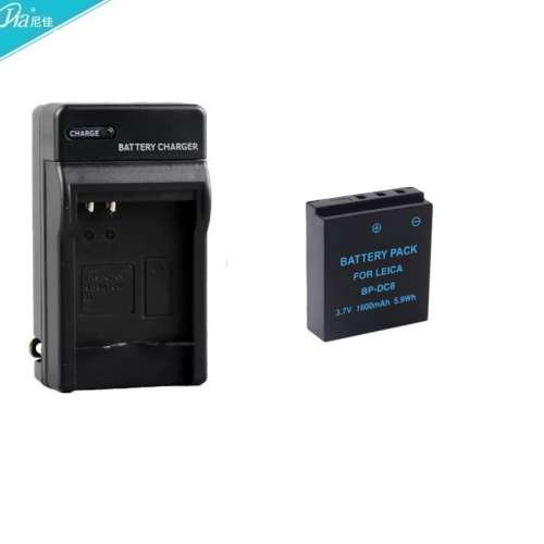 Lithium-Ion Battery Pack With AC Charger For LEICA BP-DC8 / BP-DC8E 代用鋰電池...