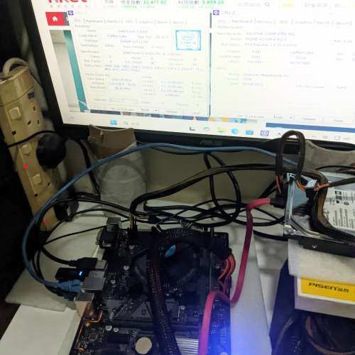 新淨 Intel i3-8100 + Asus H310M-E R2.0 +  8GB DDR4 Ram 已啟用Windows 11 (100%...