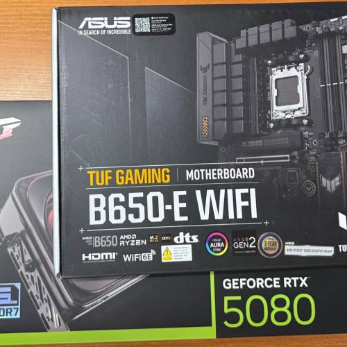 二手 電腦 RTX 5080 / AMD 9800X3D